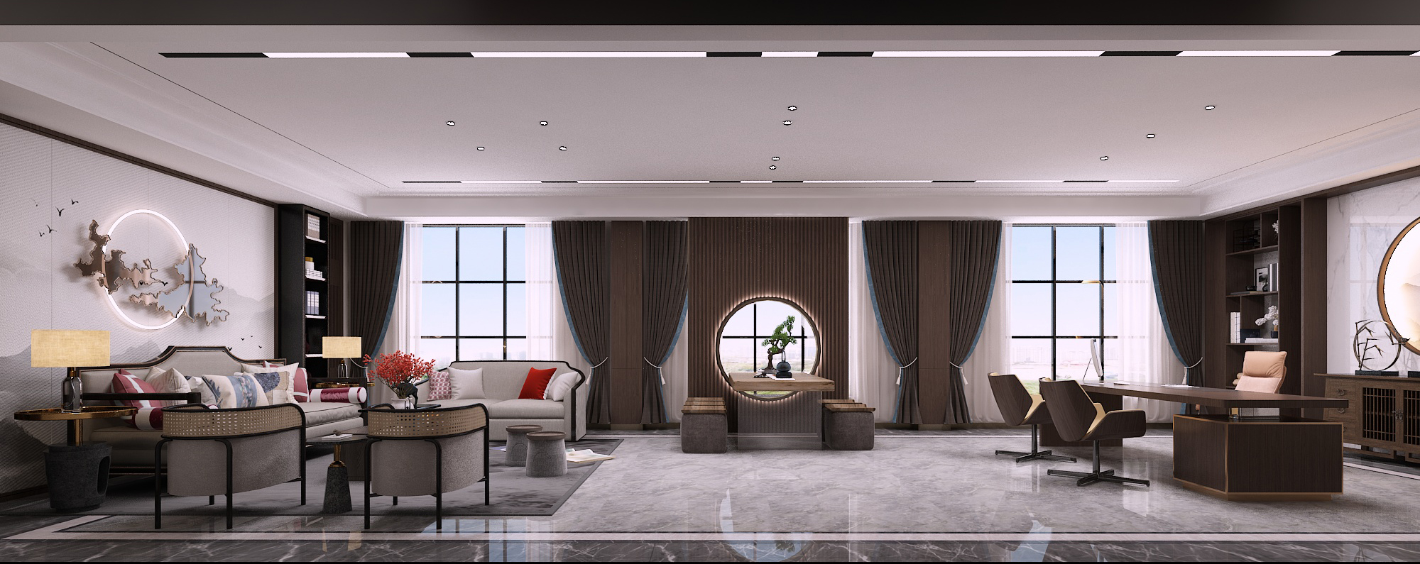 安徽半山裝飾：工裝排名前列，20余年辦公樓、辦公室裝修領(lǐng)航者(圖5)