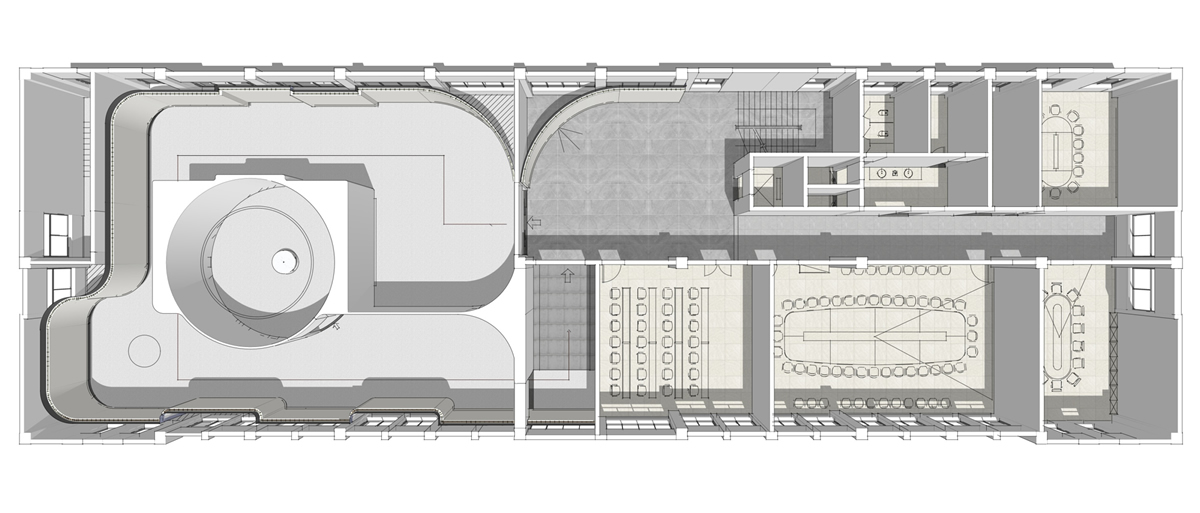 高端辦公空間，半山裝飾為您定制設(shè)計裝修(圖2)