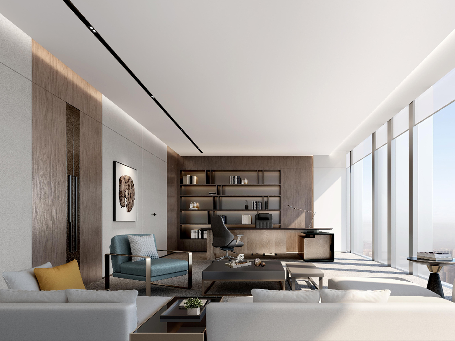 安徽半山裝飾：工裝排名前列，20余年辦公樓、辦公室裝修領(lǐng)航者(圖1)