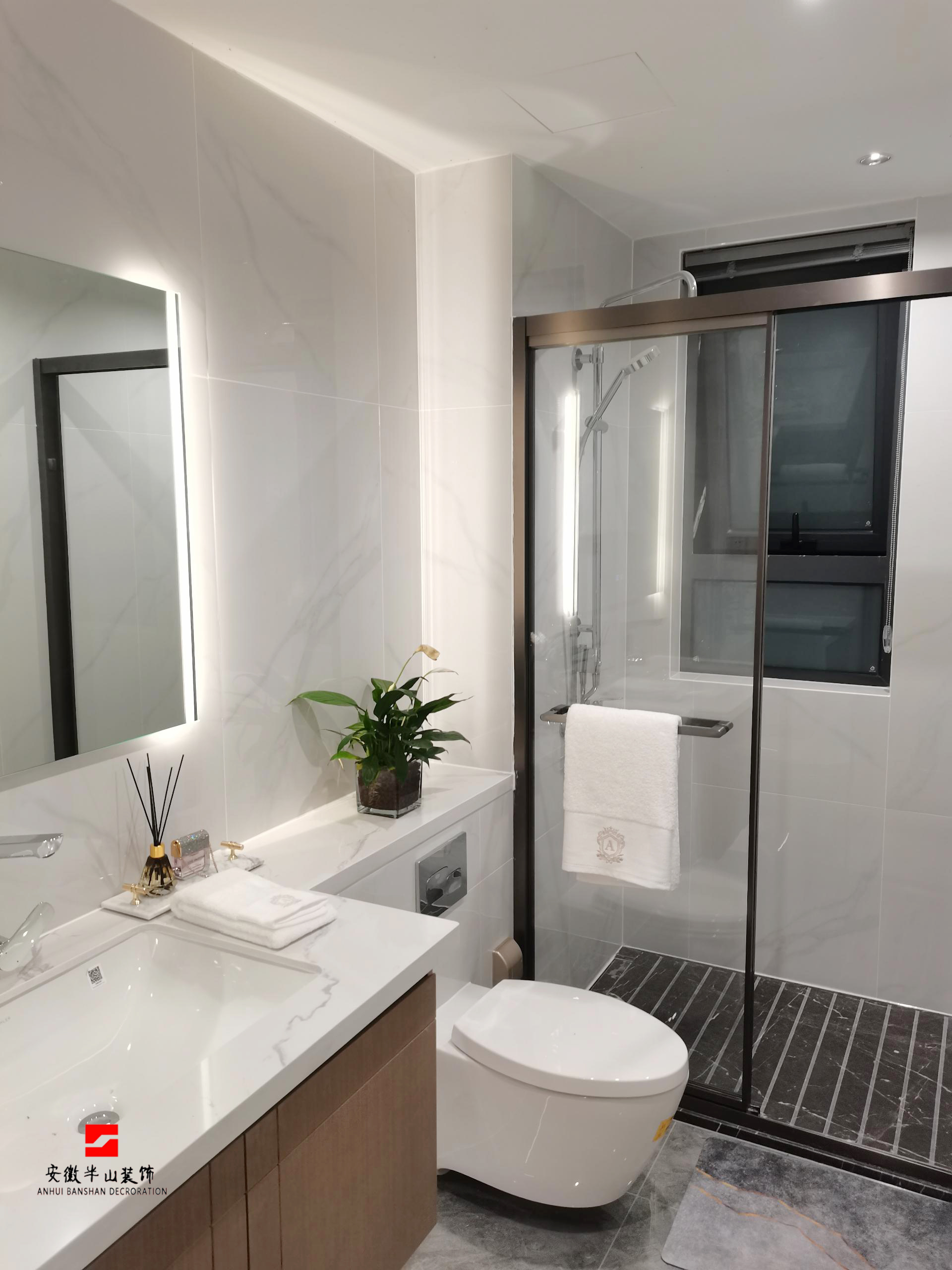 淮北.華松蘭墅香汐B戶型輕奢風(fēng)樣板間裝飾工程(圖16) 衛(wèi)生間3.jpg