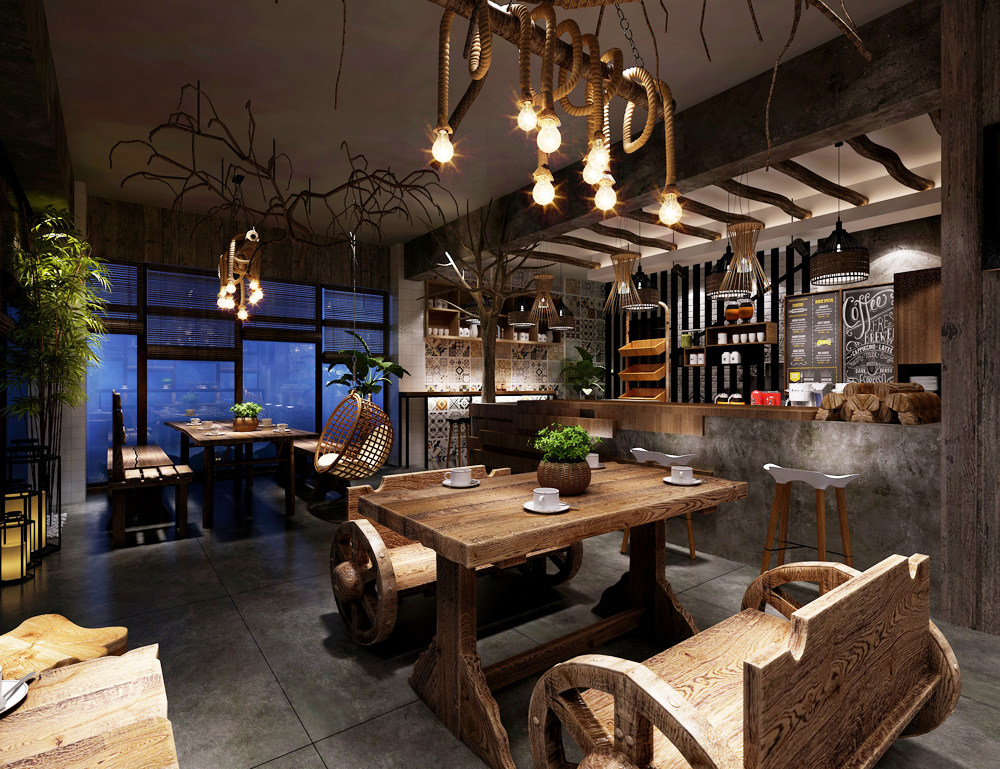 經(jīng)典民宿裝修之休閑餐廳案例(圖3) 經(jīng)典民宿裝修之休閑餐廳案例(圖3)