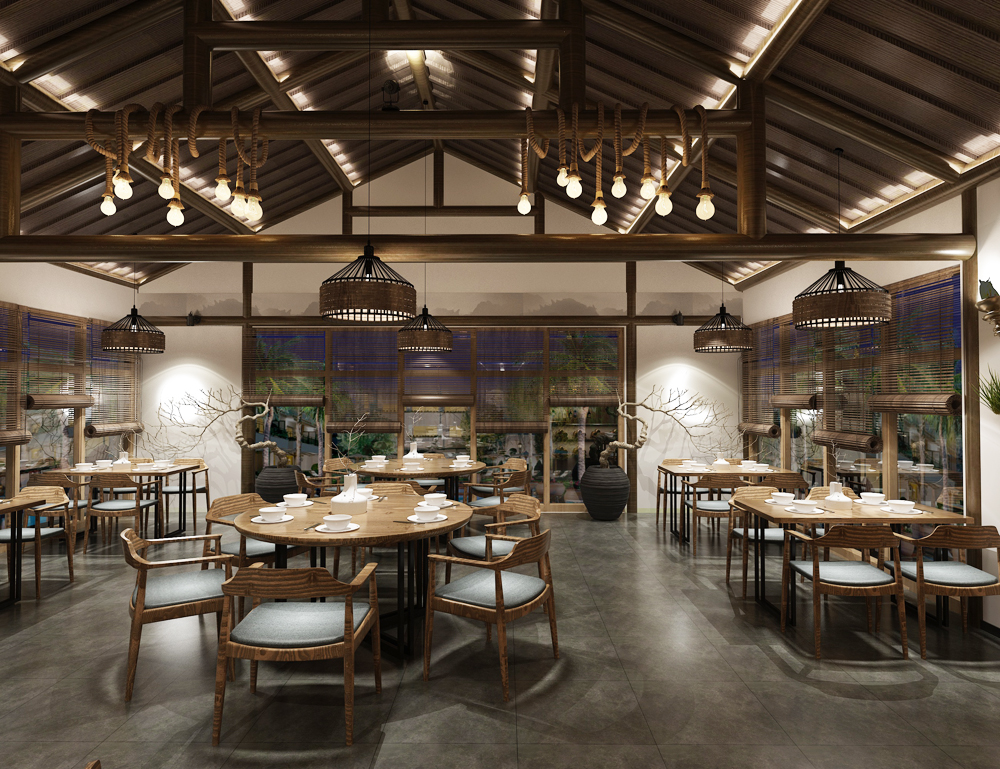 經(jīng)典民宿裝修之休閑餐廳案例(圖8) 經(jīng)典民宿裝修之休閑餐廳案例(圖8)