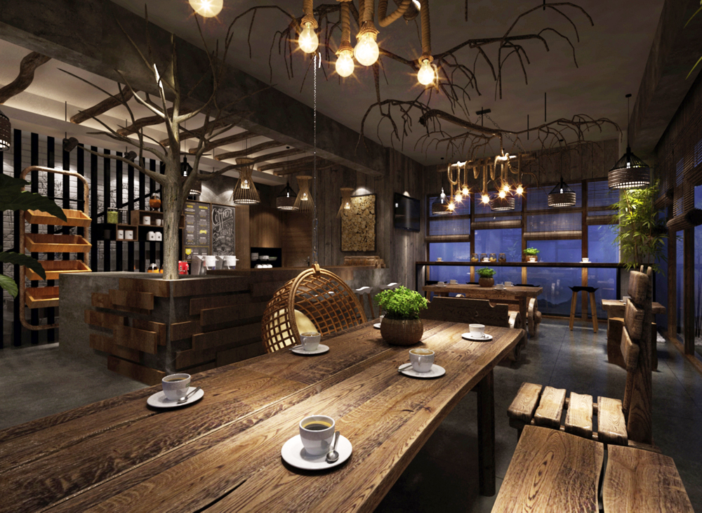 巢湖厵村民宿特色餐廳裝修設(shè)計(jì)(圖2) 巢湖厵村民宿特色餐廳裝修設(shè)計(jì)(圖2)