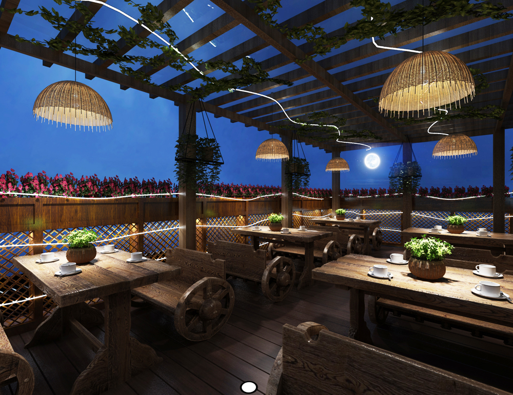 巢湖厵村民宿特色餐廳裝修設(shè)計(jì)(圖6) 巢湖厵村民宿特色餐廳裝修設(shè)計(jì)(圖6)