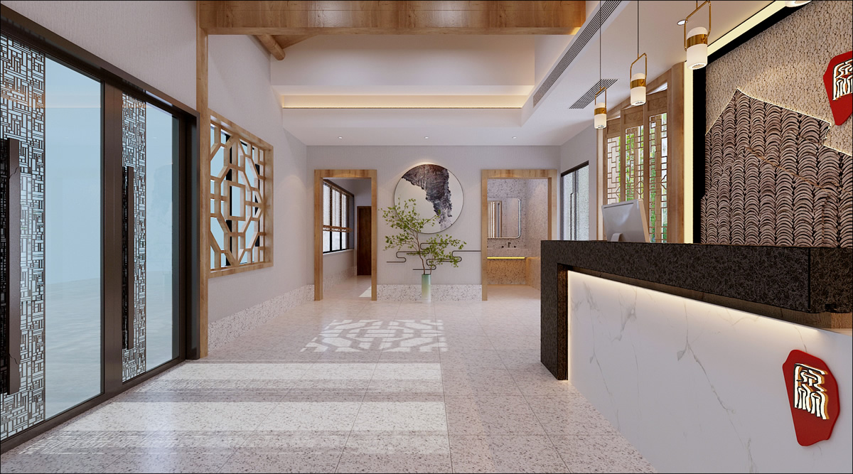 厵村民宿CG02接待大廳裝修(圖3) 厵村民宿CG02接待大廳裝修(圖3)