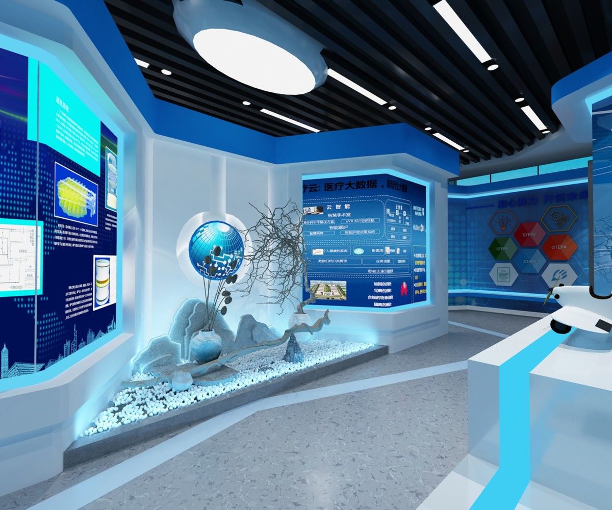 阜陽(yáng)科技(阜陽(yáng))有限公司-科技展廳裝修(圖6) 阜陽(yáng)科技(阜陽(yáng))有限公司-科技展廳裝修(圖6)