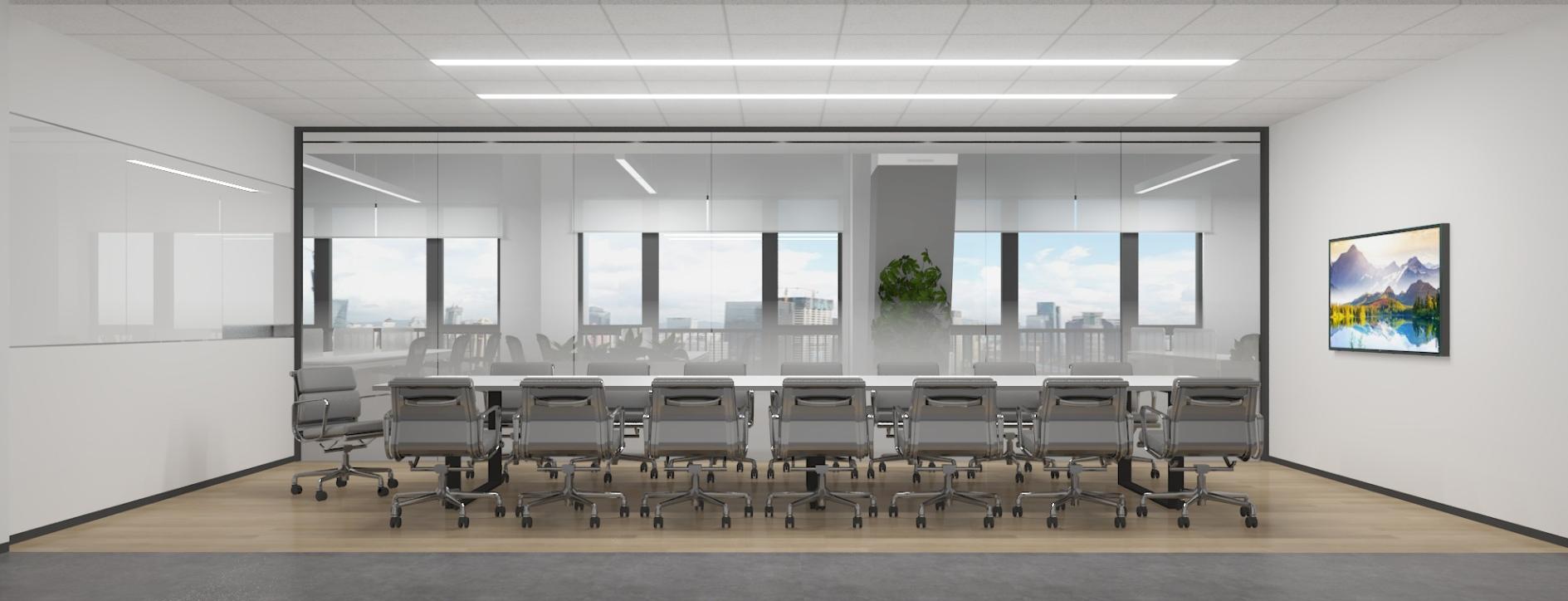 新華大廈2100平簡(jiǎn)約風(fēng)辦公室裝修(圖5) 新華大廈2100平簡(jiǎn)約風(fēng)辦公室裝修(圖5)