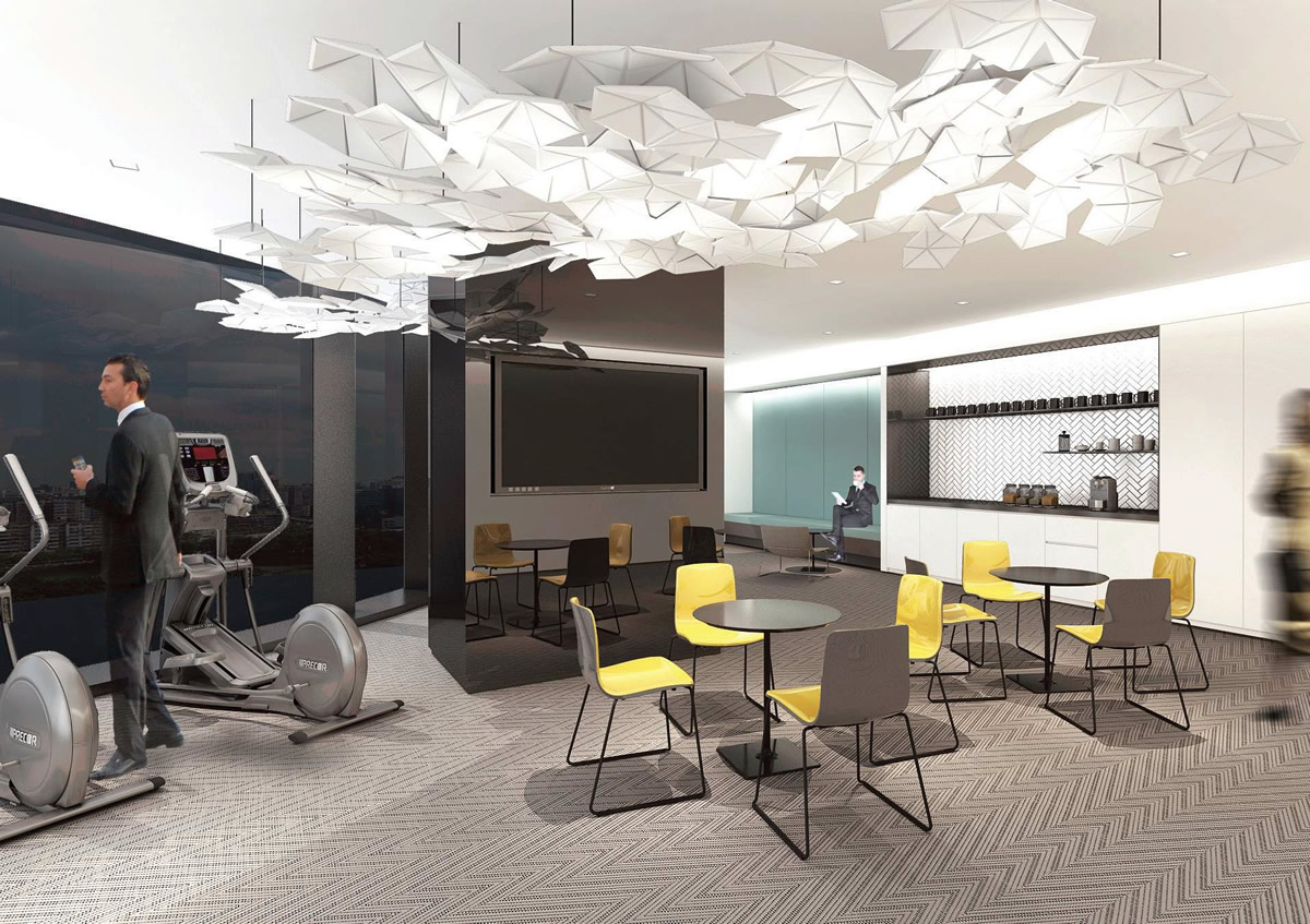 合肥政務(wù)區(qū)高檔紅酒800平方辦公室裝修(圖3) 合肥政務(wù)區(qū)高檔紅酒800平方辦公室裝修(圖3)