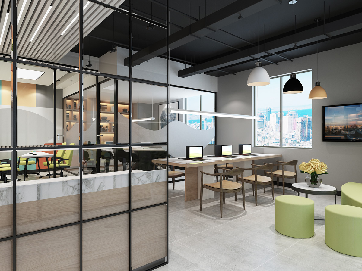 海文電力小型辦公室裝修設(shè)計(圖3) 海文電力小型辦公室裝修設(shè)計(圖3)