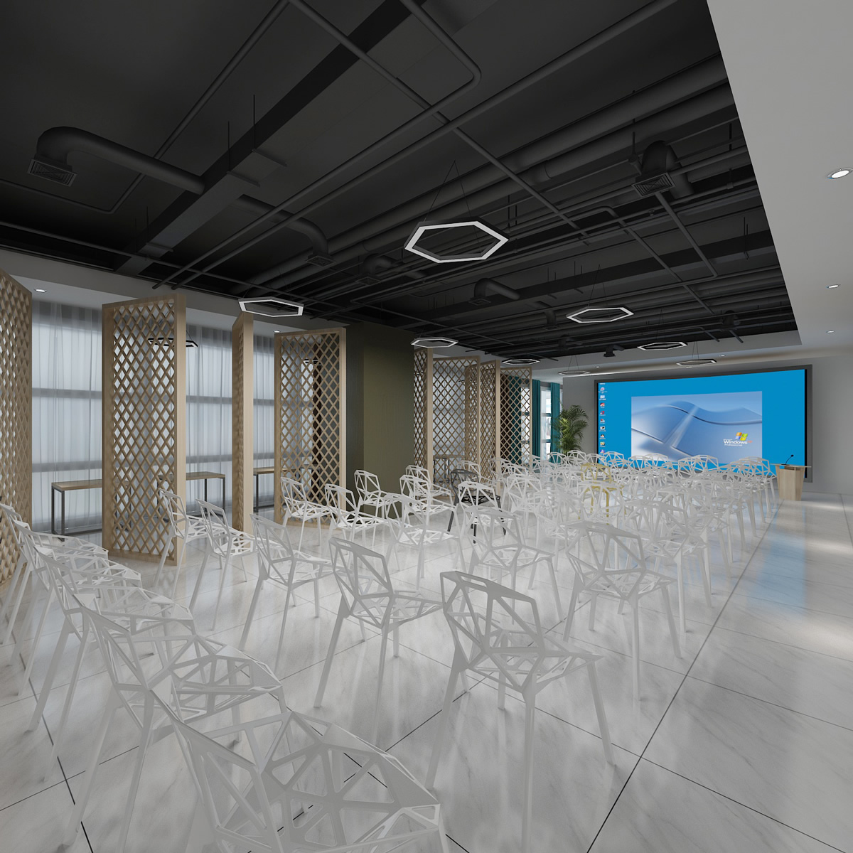 安徽國(guó)科2500平工業(yè)風(fēng)辦公空間裝修項(xiàng)目(圖4) 安徽國(guó)科2500平工業(yè)風(fēng)辦公空間裝修項(xiàng)目(圖4)