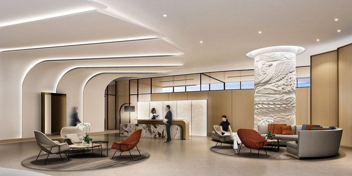 中天科技7000平辦公樓裝修設(shè)計(jì)項(xiàng)目(圖1) 中天科技7000平辦公樓裝修設(shè)計(jì)項(xiàng)目(圖1)