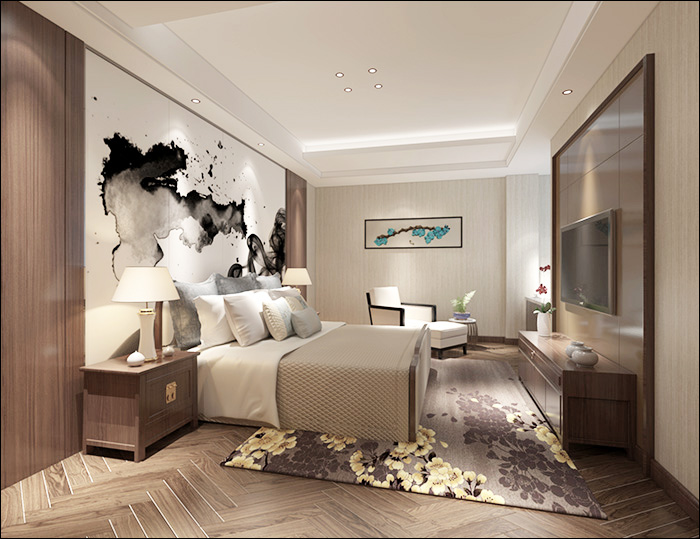 蕪湖華威5400平方新中式辦公樓裝修項(xiàng)目(圖5) 蕪湖華威5400平方新中式辦公樓裝修項(xiàng)目(圖5)