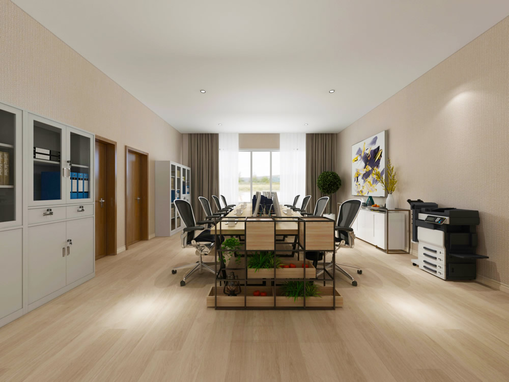 納圖電力2200m2簡約風(fēng)辦公樓裝修設(shè)計項目(圖4) 納圖電力2200m2簡約風(fēng)辦公樓裝修設(shè)計項目(圖4)