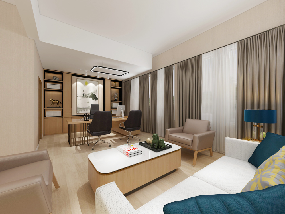 納圖電力2200m2簡約風(fēng)辦公樓裝修設(shè)計項目(圖6) 納圖電力2200m2簡約風(fēng)辦公樓裝修設(shè)計項目(圖6)