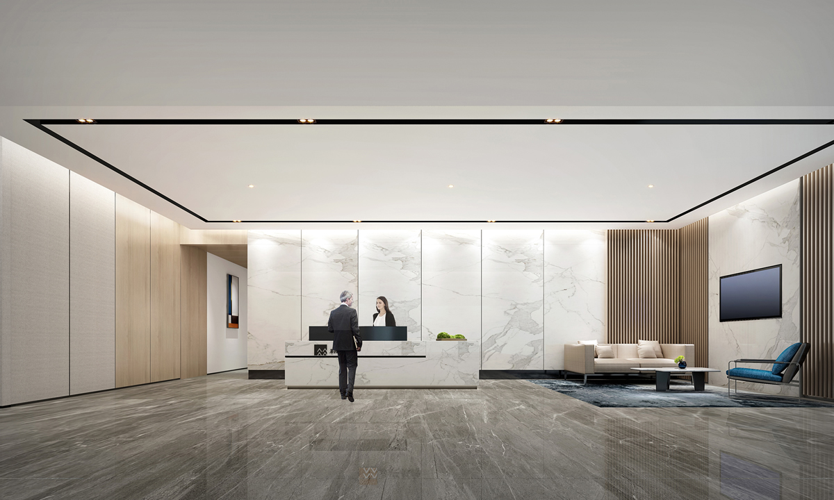 祥源廣場1000平方現(xiàn)代簡約風(fēng)辦公室裝修設(shè)計項目(圖1) 祥源廣場1000平方現(xiàn)代簡約風(fēng)辦公室裝修設(shè)計項目(圖1)