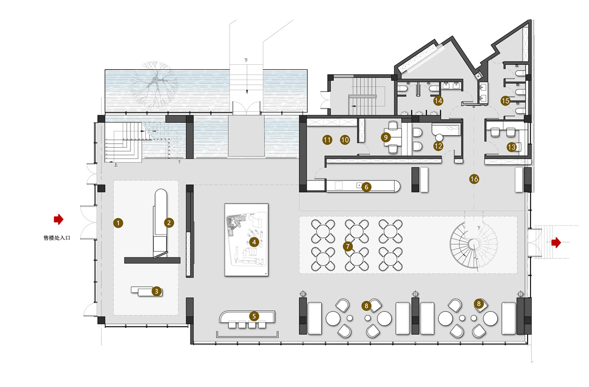 寧國·中梁翡翠天樾售樓部現(xiàn)代風格裝飾裝修工程(圖1) 寧國·中梁翡翠天樾售樓部現(xiàn)代風格裝飾裝修工程(圖1)