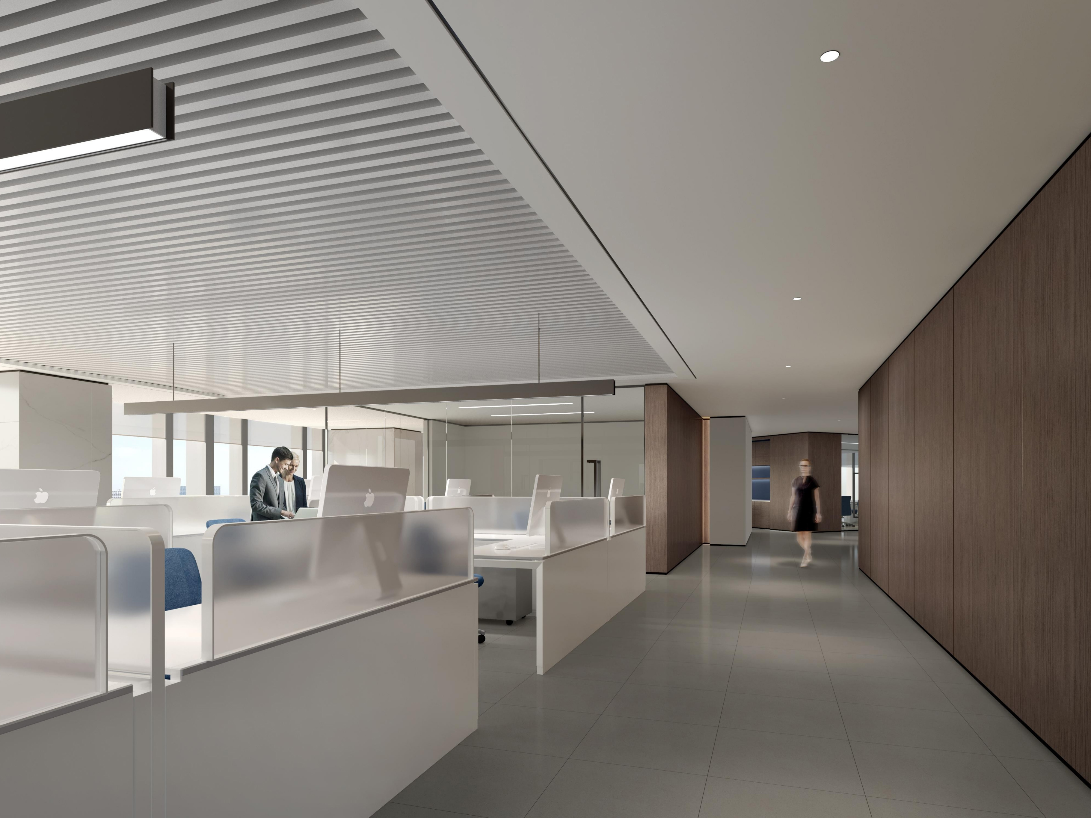 蕪湖2000平方現(xiàn)代簡(jiǎn)約風(fēng)辦公室裝修設(shè)計(jì)項(xiàng)目(圖4) 開(kāi)敞辦公區(qū).jpg