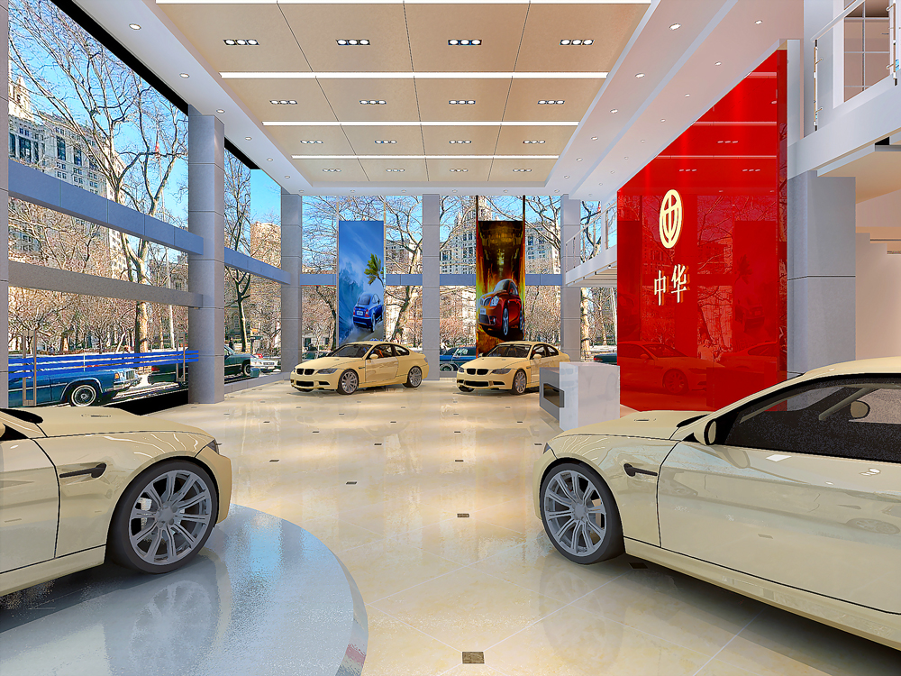 4S店展廳裝修(圖2)