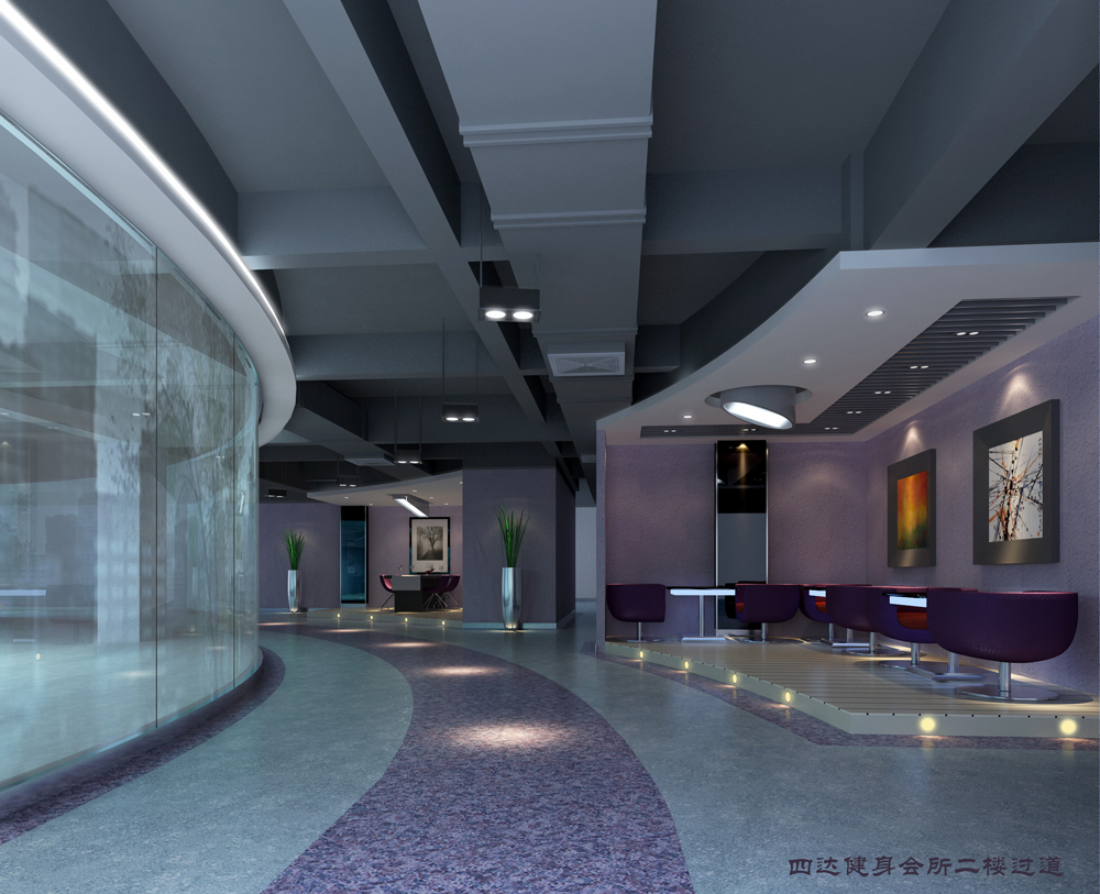 四達健身會所-健身房裝修(圖5) 四達健身會所-健身房裝修(圖5)