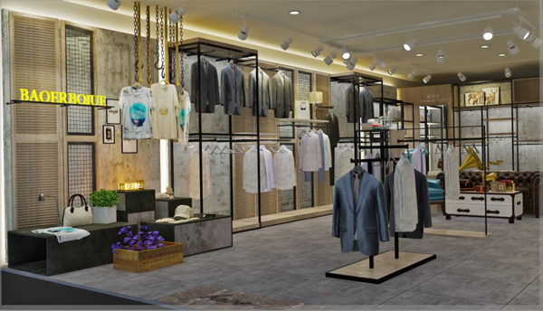 合肥瑤海區(qū)服裝店裝修設(shè)計(圖3) 合肥瑤海區(qū)服裝店裝修設(shè)計(圖3)