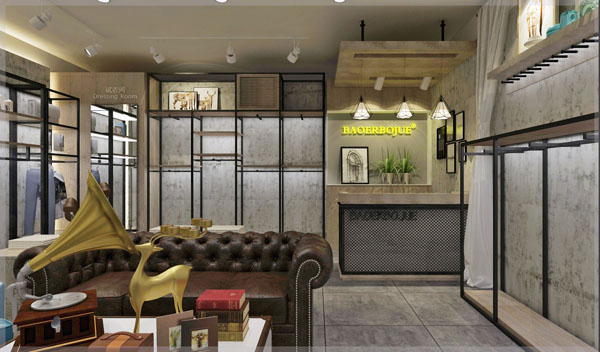 合肥瑤海區(qū)服裝店裝修設(shè)計(圖1) 合肥瑤海區(qū)服裝店裝修設(shè)計(圖1)