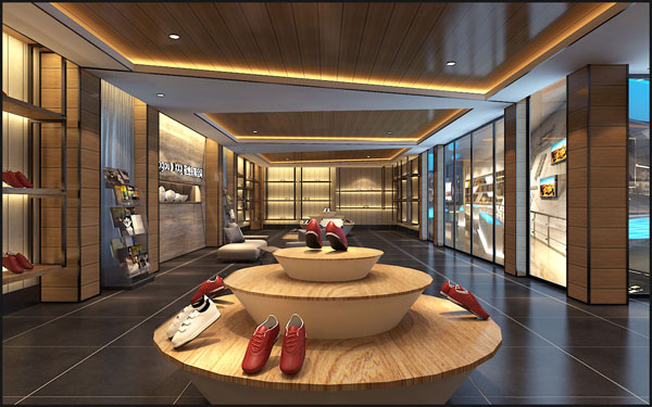合肥200平方精品鞋店裝修設計(圖4) 合肥200平方精品鞋店裝修設計(圖4)