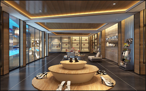 合肥200平方精品鞋店裝修設計(圖1) 合肥200平方精品鞋店裝修設計(圖1)