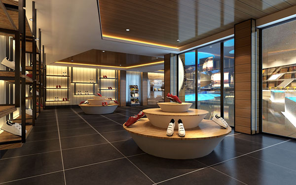 合肥200平方精品鞋店裝修設計(圖5) 合肥200平方精品鞋店裝修設計(圖5)