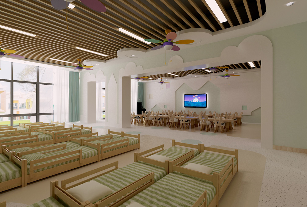 皖新文化廣場2300平方 幼兒園裝修設計(圖5)