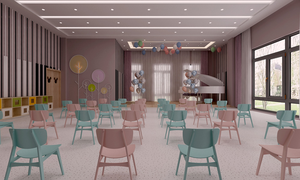 皖新文化廣場2300平方 幼兒園裝修設計(圖9)
