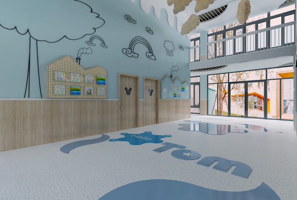 皖新文化廣場2300平方 幼兒園裝修設計(圖3)