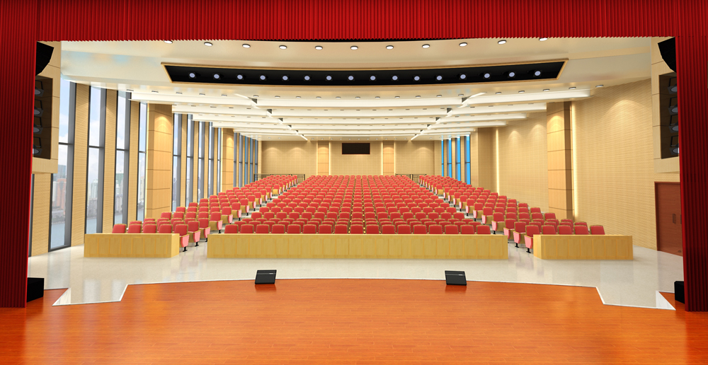 合肥市第三十六中報告廳裝修設(shè)計(圖4) 合肥市第三十六中報告廳裝修設(shè)計(圖4)